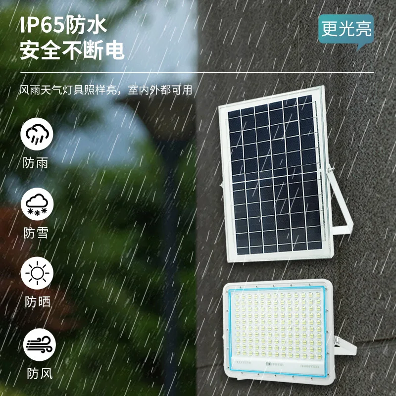 New Type Solar Garden Lights Split Type Rural Home Indoor and Outdoor Super Bright High Power Waterproof Lighting Street Lights