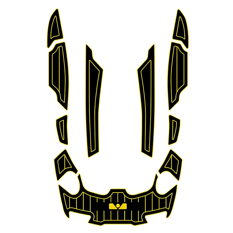 WSM إيفا وسادة رغوة جت سكي الحصير الجر البحري ل Sea Doo RXT iS + aS 255 + 260 (09-16) مخصص اكسسوارات للقوارب