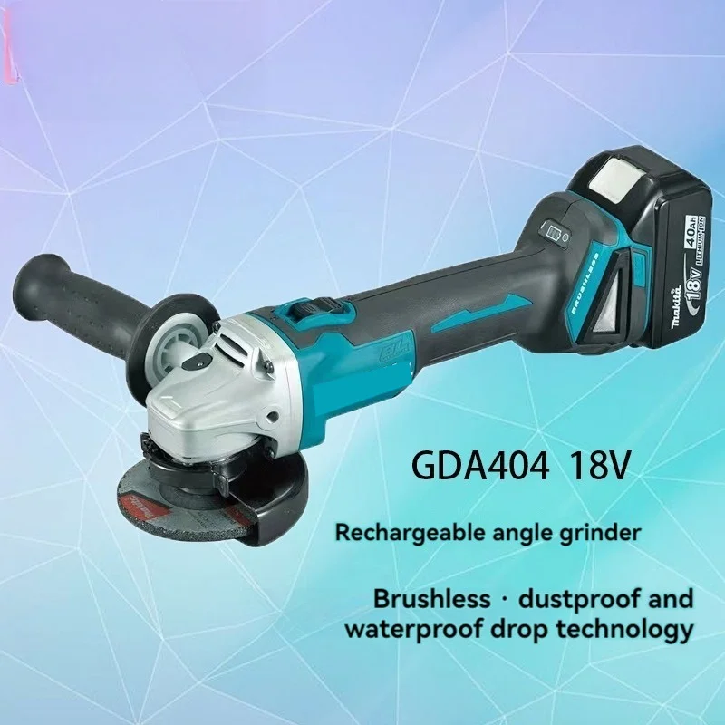 

125MM M14 Brushless Electric Angle Grinder Variable Speed for Makita 18v Battery Grinder Cutting Machine Woodworking Power Tool