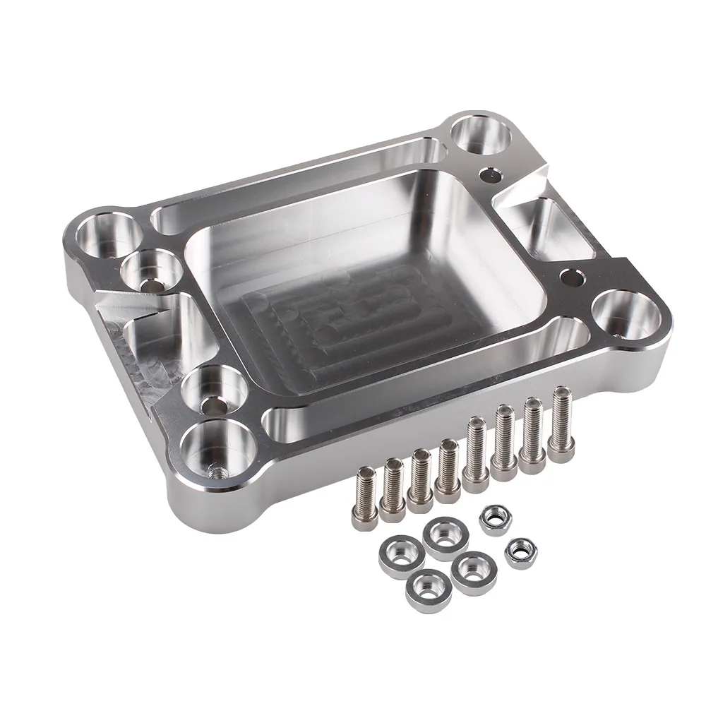 Aluminum Billet Shifter Base Plate Gears Lever Base For Honda Civic K20 K24 K Series Engine EG EK DC2 EF