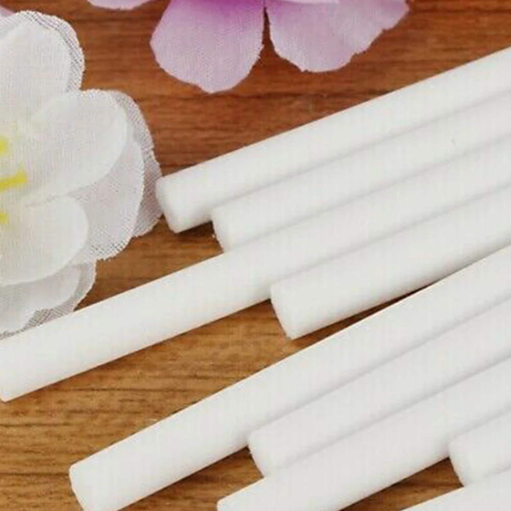 50PCS Humidifier ผ้าฝ้ายกรองเติมรถ Diffuser เปลี่ยนฟองน้ํา Wicks สําหรับ USB Humidifier Aroma Diffuser Mist Maker