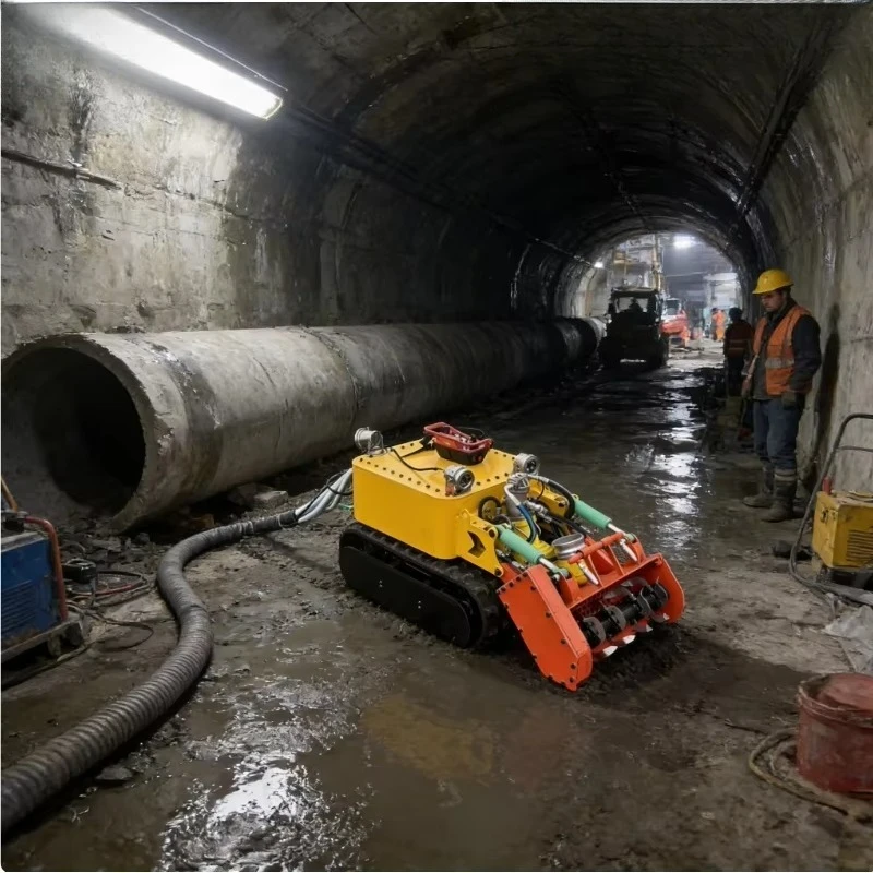 High Quality Underwater Dredge Robot Remote Control with Display for River Pipeline Dredging Good Price