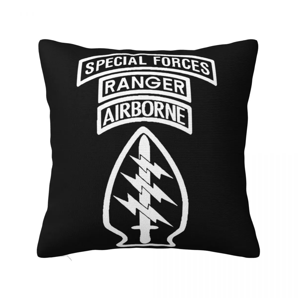 2019 Hot Sale Baseball Fashion Us Army Special Forces Airborne Commando Ranger Front Back P Pillow Case