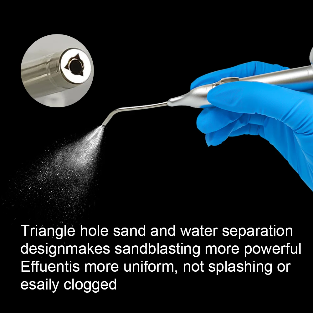 3Piece Dental Prophy Jet Tips Air Polisher Nozzle Handpiece Hygiene Prophy Air Flow Nozzle Teeth Whitening Pen Angle