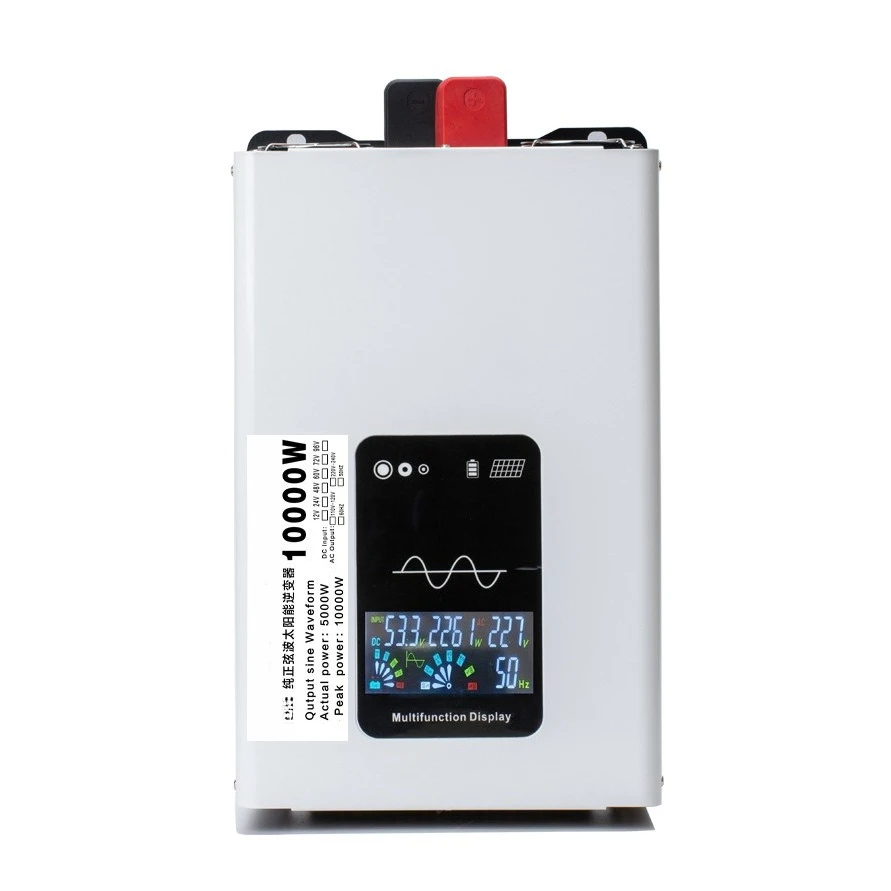 12V 24V 48V 60V 72V 96V To 110V 220V Pure Sine Wave Power Inverter High Efficiency Solar Car Home Off Grid