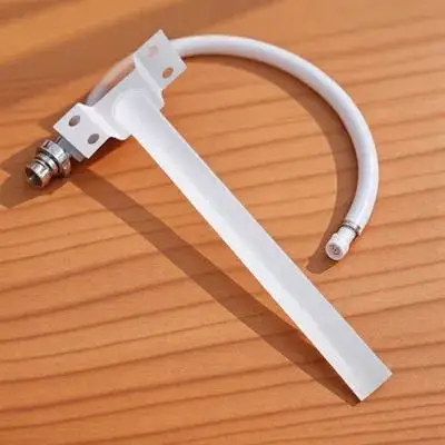 1 مجموعة الشمسية الشارع دعامة إضاءة معدنية دعم ساحة مصباح الذراع تركيبة إضاءة خارجية القطب مقاومة للتآكل دائم للجدار