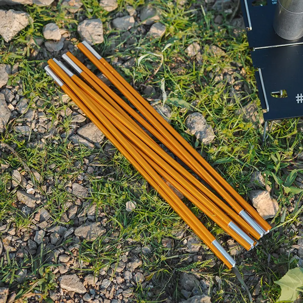 2pcs Outdoor Tent Pole 3.3/3.6/4.05/4.42meter Aluminum Alloy Canopy Rod For Hiking Camping Tent Pole Replacement Accessories