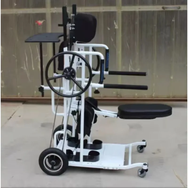 Aluminium Alloy Rehabilitation Assisted Walking Stand Widened Chassis Adjustable Wheelchair Walker