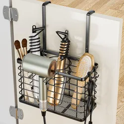 Kitchen Organizer Hanging Cutlery Drainer Storage Holders Adjustable Height Bathroom Hair Dryer Curling Iron Comb Storage Rack