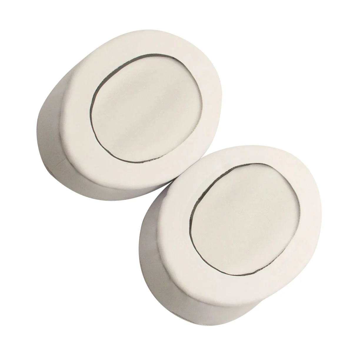 Replacement HM5 Ear Pads Memory Earpads Cushions for Brainwavz HM5 MDR / 700 Headphones (White)