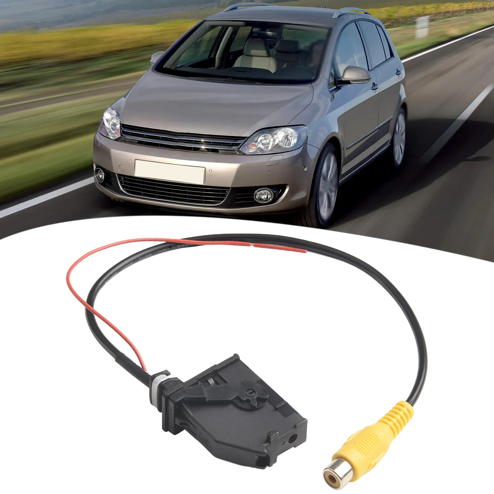 

For Skoda 26 Pin Connector Reverse Backup Camera Cable Adaptor Easy to Use Design Quick and Simple Installation