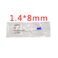 10pcs/Lot Bio-glass FDX-B ISO11784/11785 Lf 134.2Khz animals Rfid Syringe With Chip 14*8mm