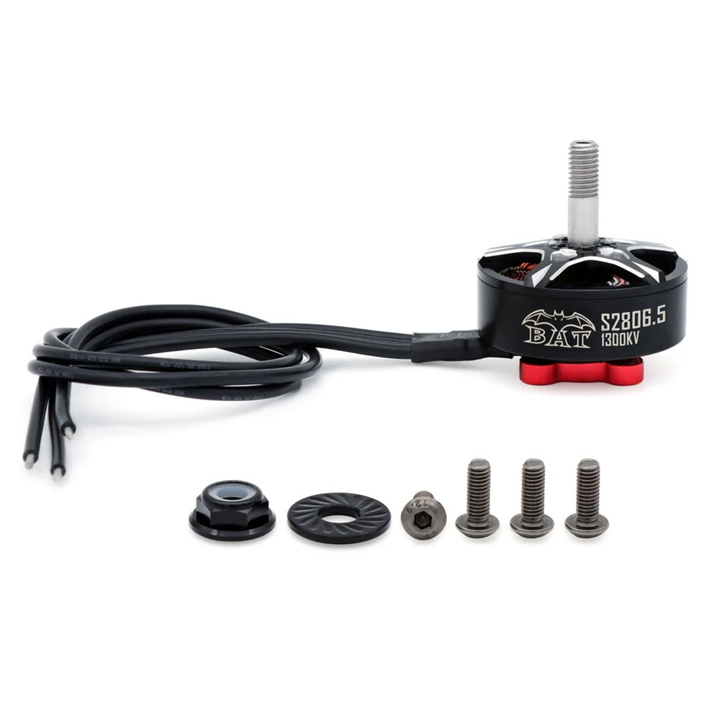 

Surpass Hobby S2806.5 2806,5 1300KV / 1700KV бесщеточный двигатель 18AWG для 6-дюймового 7-дюймового пропеллера 4-6S для RC FPV Racing Drone