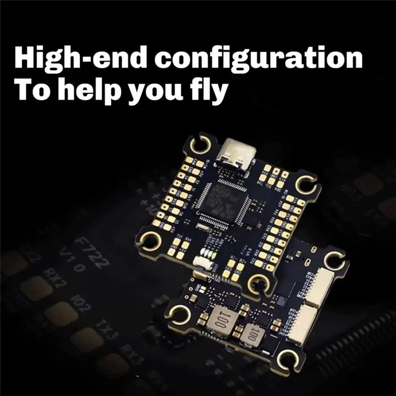 CYGJ-F722 V1 4 In1 Electric Control For FPV Crossover F7 Flying Tower BLHELI-8-Bit 80A Brushless Motor Electric Tuning B