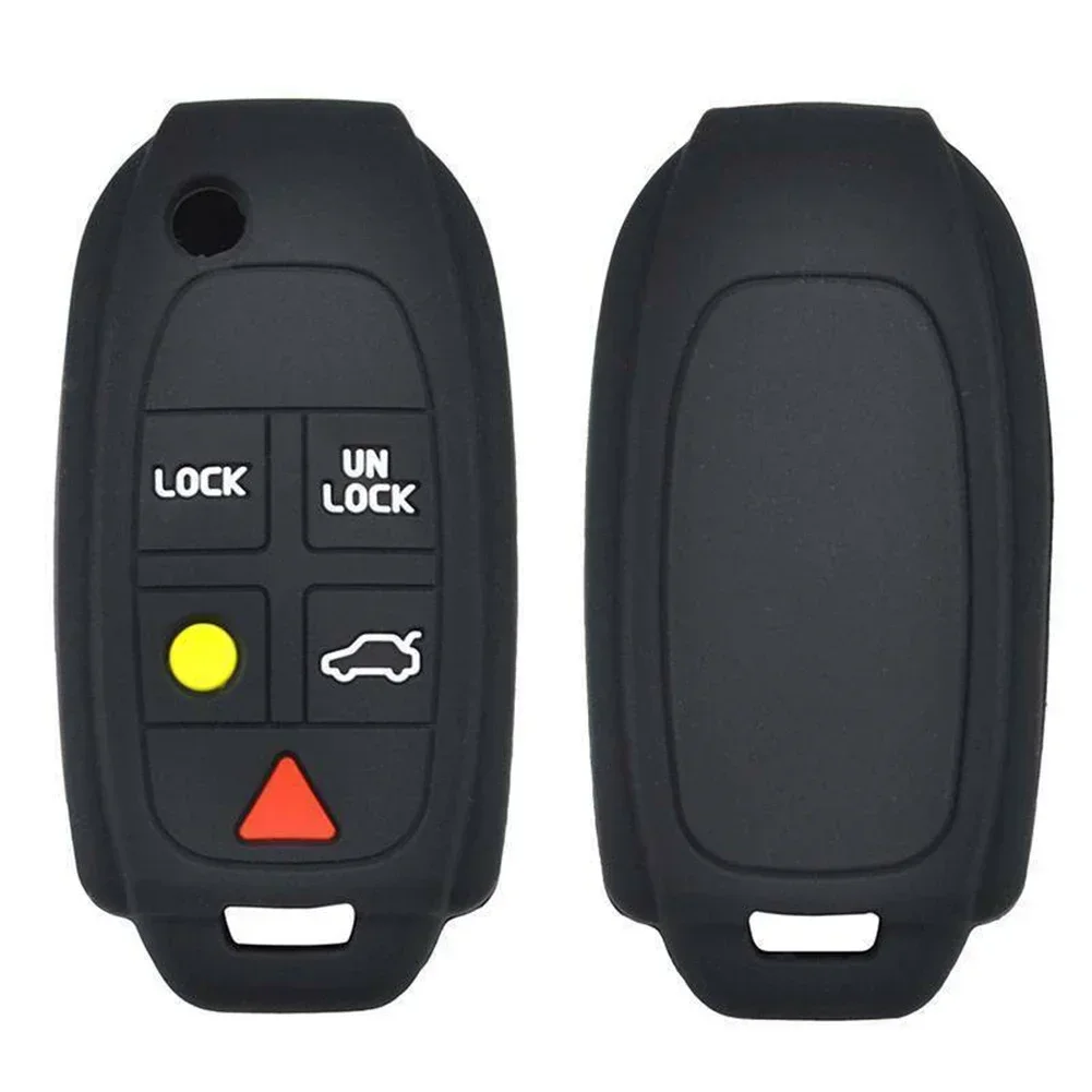 Key Fob Case Key Cover Accessories Decor Remote Silicone Vehicle For Volvo For XC90 S80 XC70 S60 V70 Practical