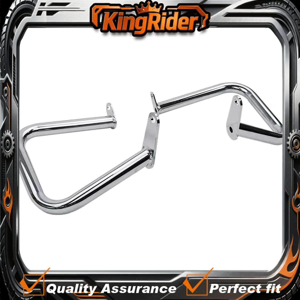 【Supreme quality】Motorcycle Engine Guard Crash Bar For Yamaha Vstar XVS400 XVS650 Dragstar DS400 DS650 Classic Custom Bumper