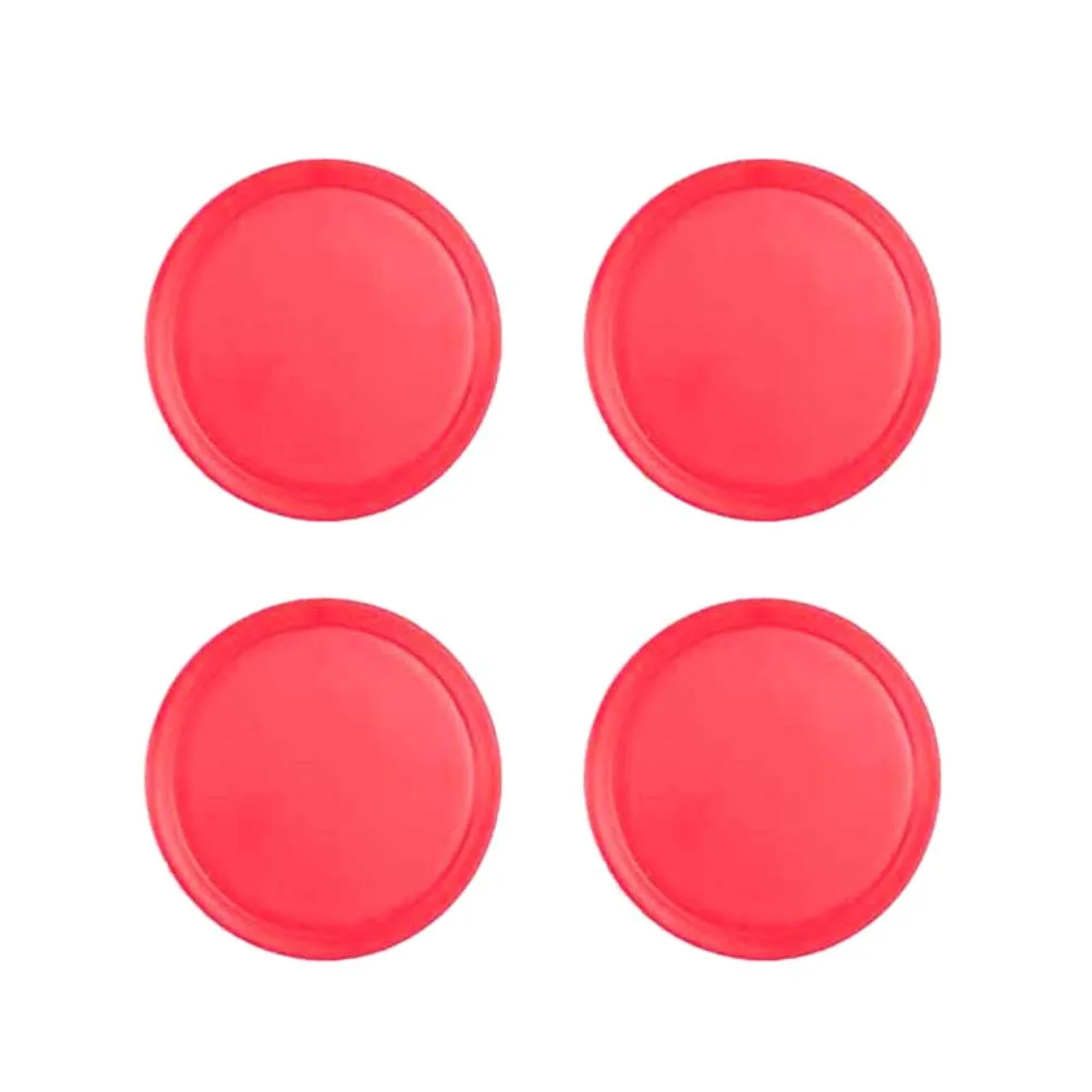 

8 pcs 50Mm Red Air Paddles Replacement 50Mm Ergonomic Design For Tables Hockey Handles Pushers Set Air Hockey Supplies