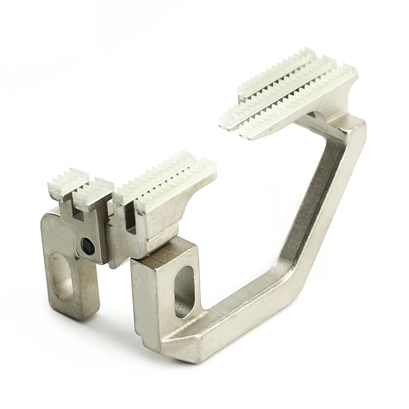 مجموعة أعلاف الأسنان المطاطية H445 + D575 تناسب Siruba 747,700F، JACK JK-795، JK-804D، جزء ماكينة خياطة الأوفرلوك الصناعية ذات 4 خيوط #2