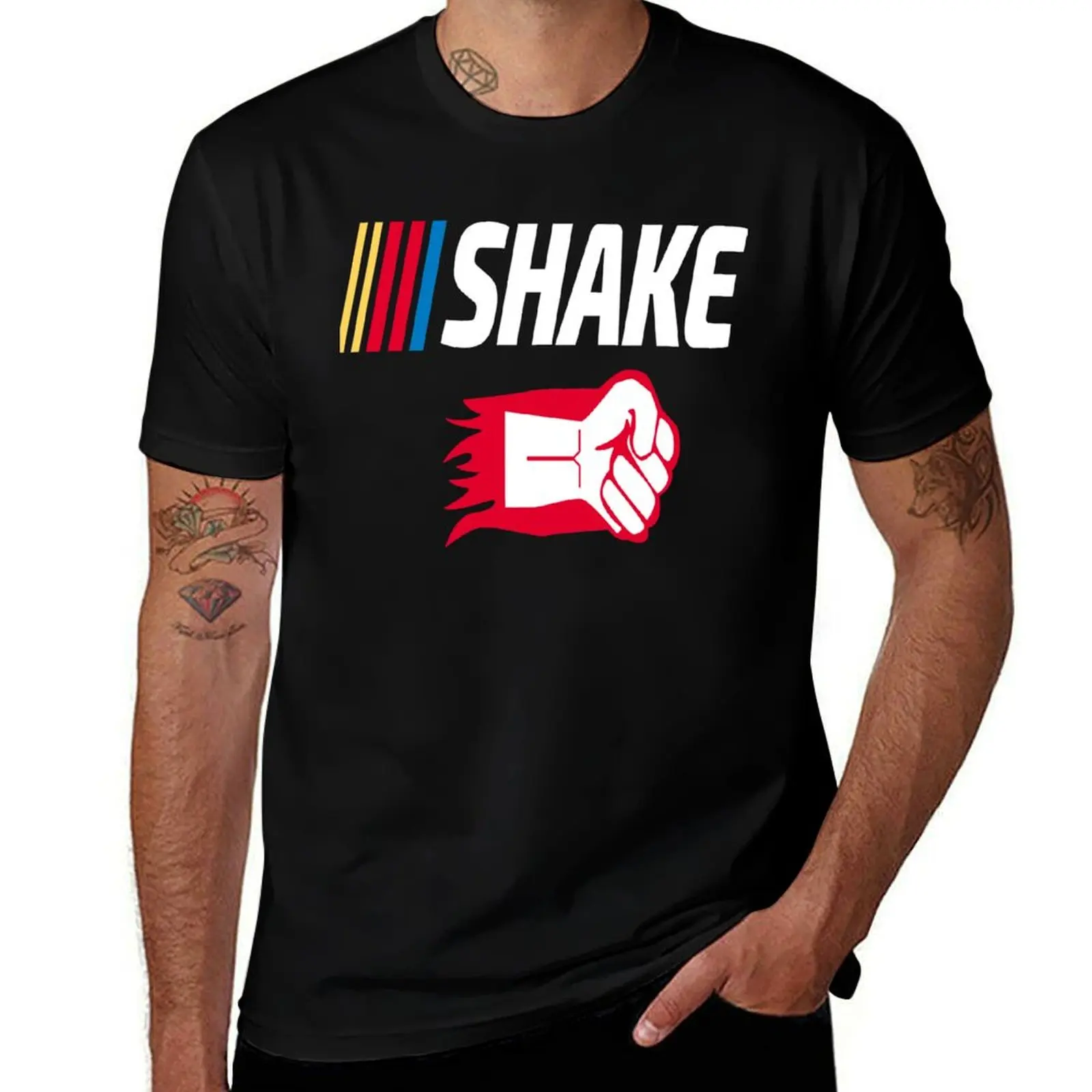 Shake and Bake Couples shirt, Shake T-Shirt Tough Fabric Work Tee