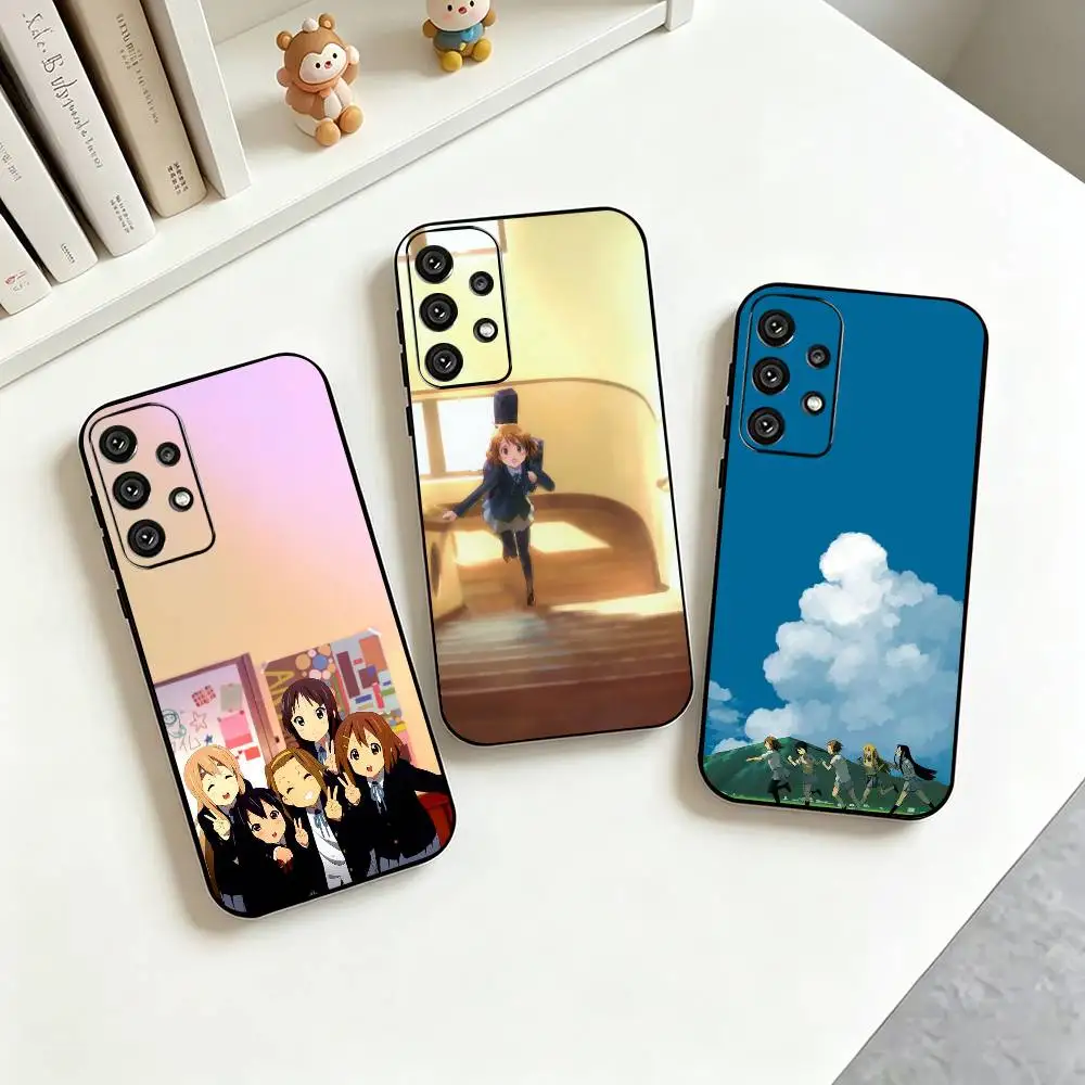 K-K ON! Kakifly Anime Band Girl  Phone Case For Samsung S25,S24,S21,S22,S23,S30,Ultra,S20,Plus,Fe,Soft Silicone Black Cover