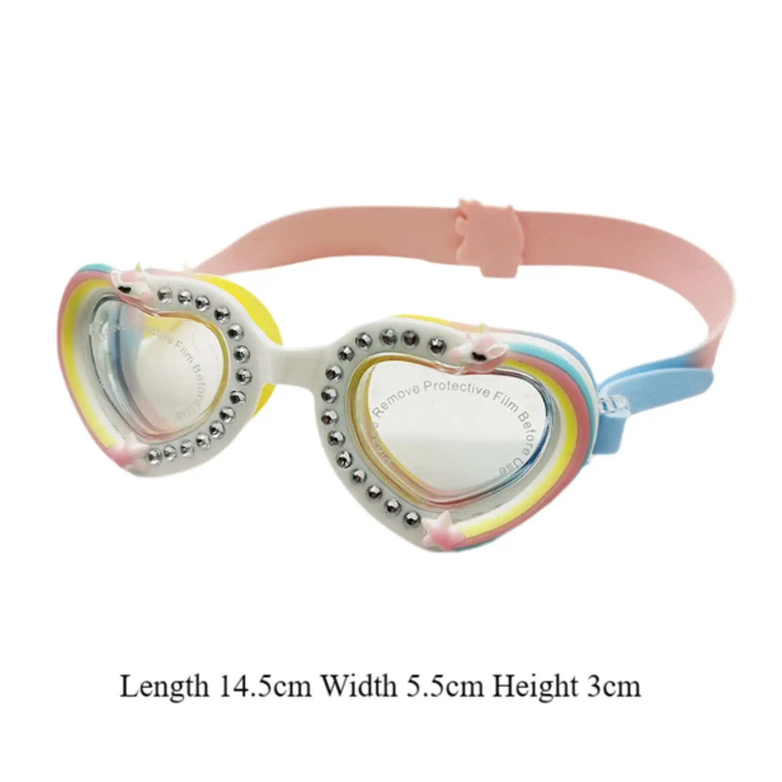 Kids Swim Goggles No Leaking Adjustable Comfortable Summer Beach Goggles Clear View with Storage Case Swimming Goggles Kids 4-14 view 6