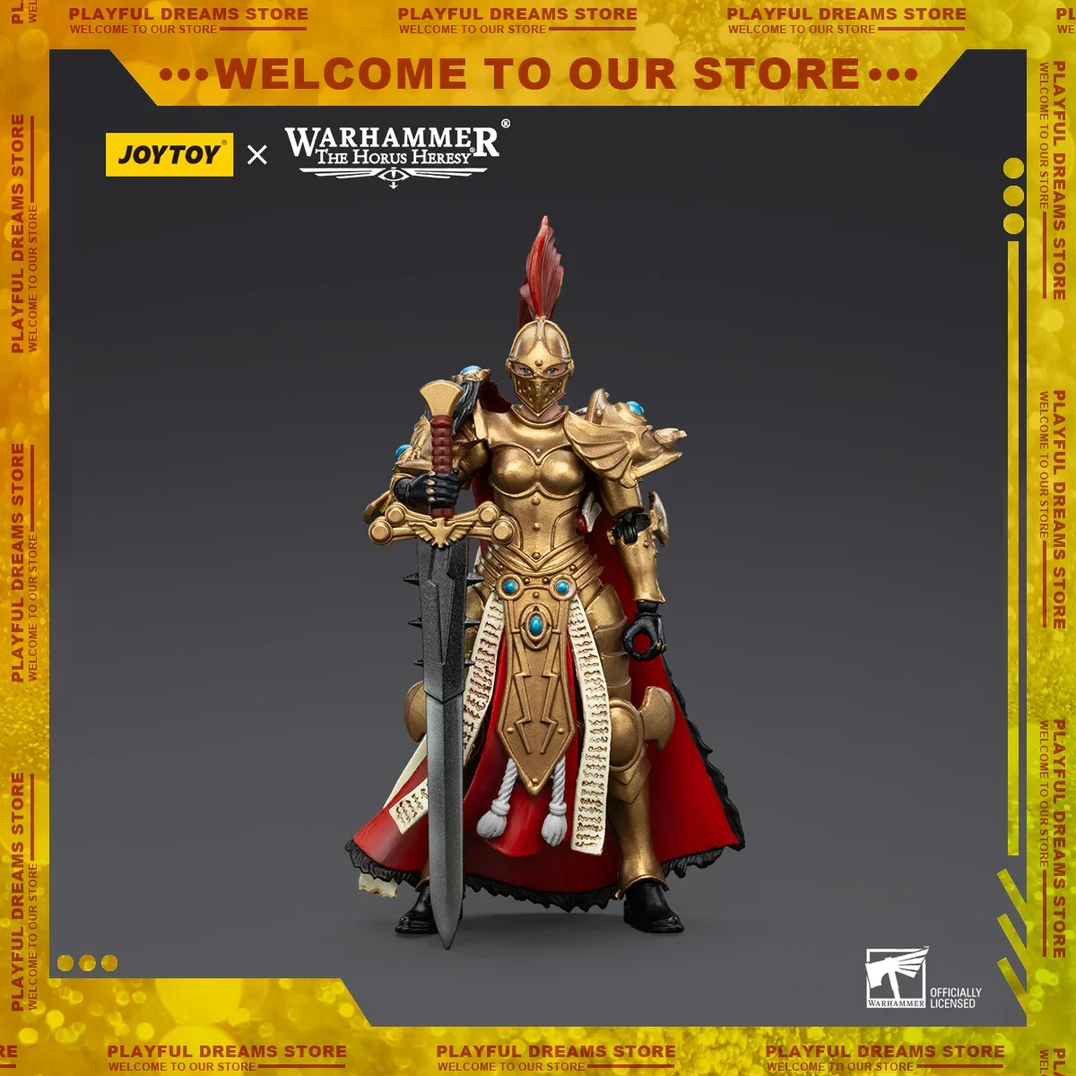 [Przedsprzedaż] 1/18 Warhammer The Horus Heresy Figurka anime Siostry Cisza Gk Figurka Model Siostry Ciszy Statuetka Zabawki Dzieci