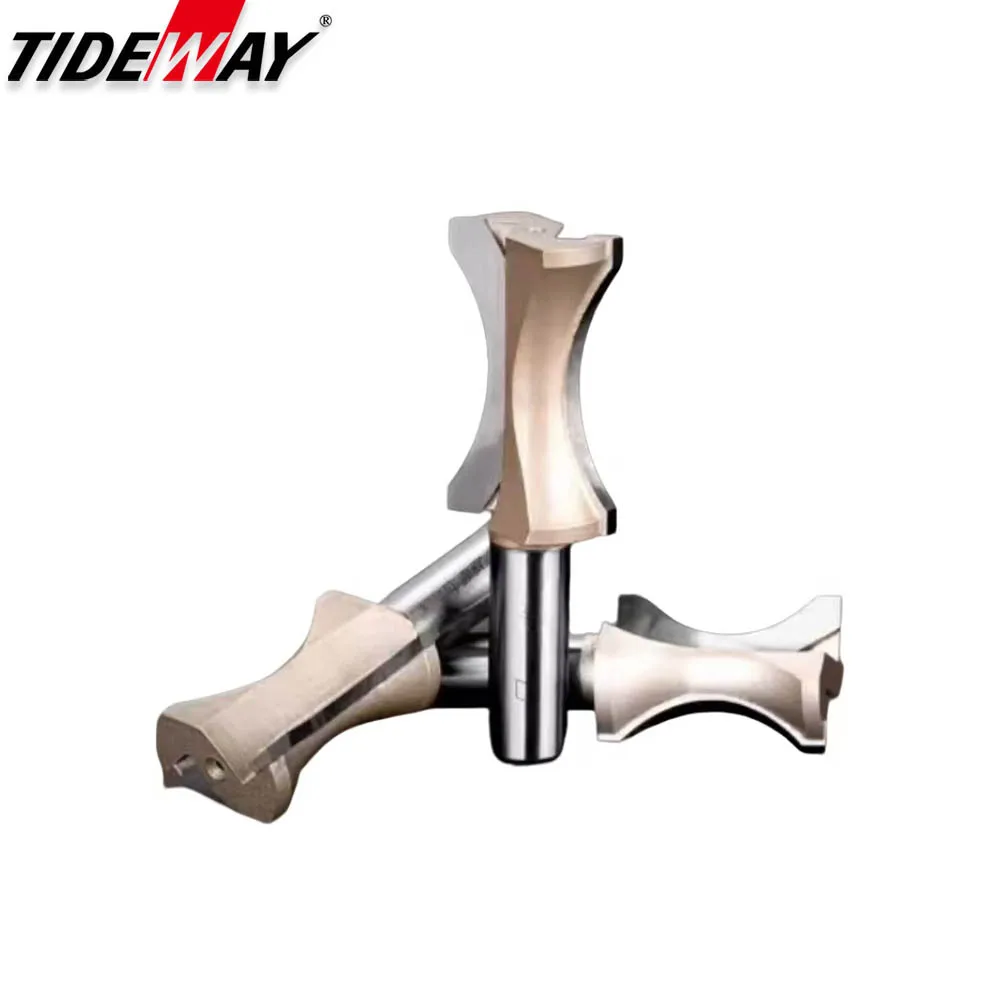 Tideway Convex Edging Router Bits Oval Edge Bit Woodworking Tools Carbide Milling Cutter For MDF Plywood