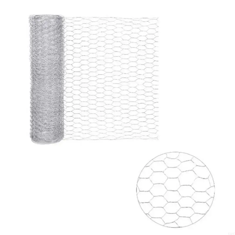 Chicken Wire Netting for Flower Arrangement DIY Bouquets Flower Wire Netting Florists Supplies Garden Metal Cage Fence X3UC