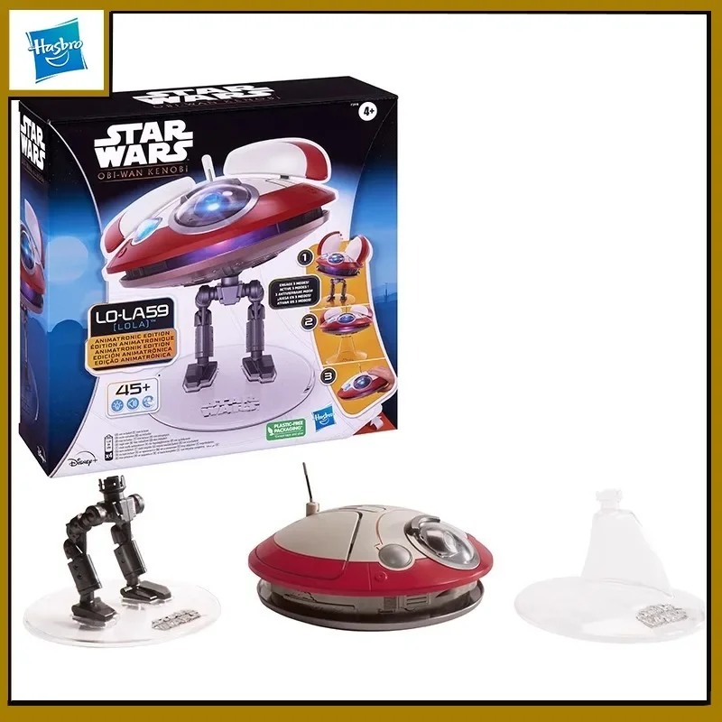 In Stock Hasbro Star Wars L0-LA59 Lola Sound and Light Interactive Obi-Wan Figure Movable Model Children's Holiday Gift