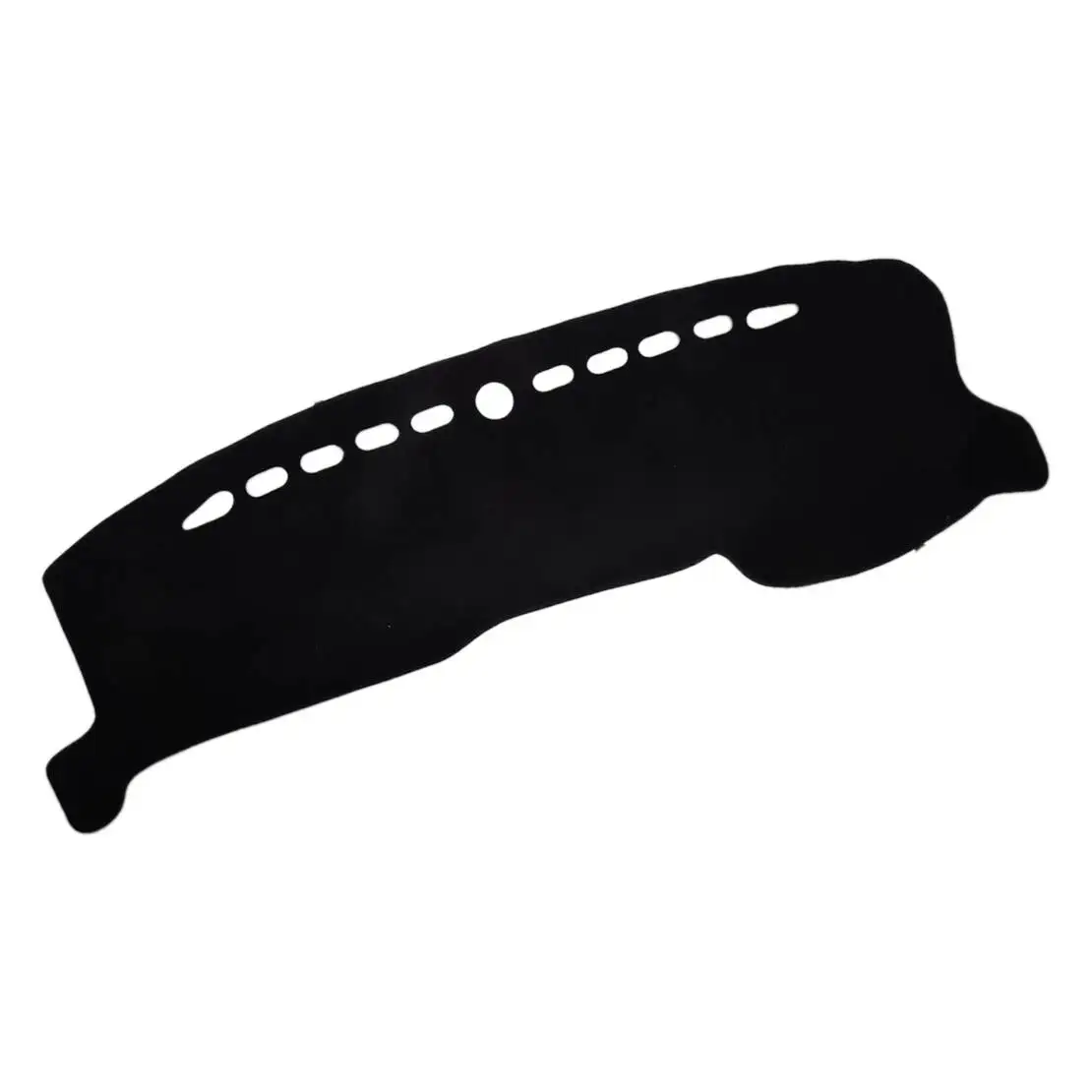 RHD Front Dashboard Anti-Slip Cover Dash Mat Pad Fit For Ford Everest 2022 2023 2024 Black Polyester