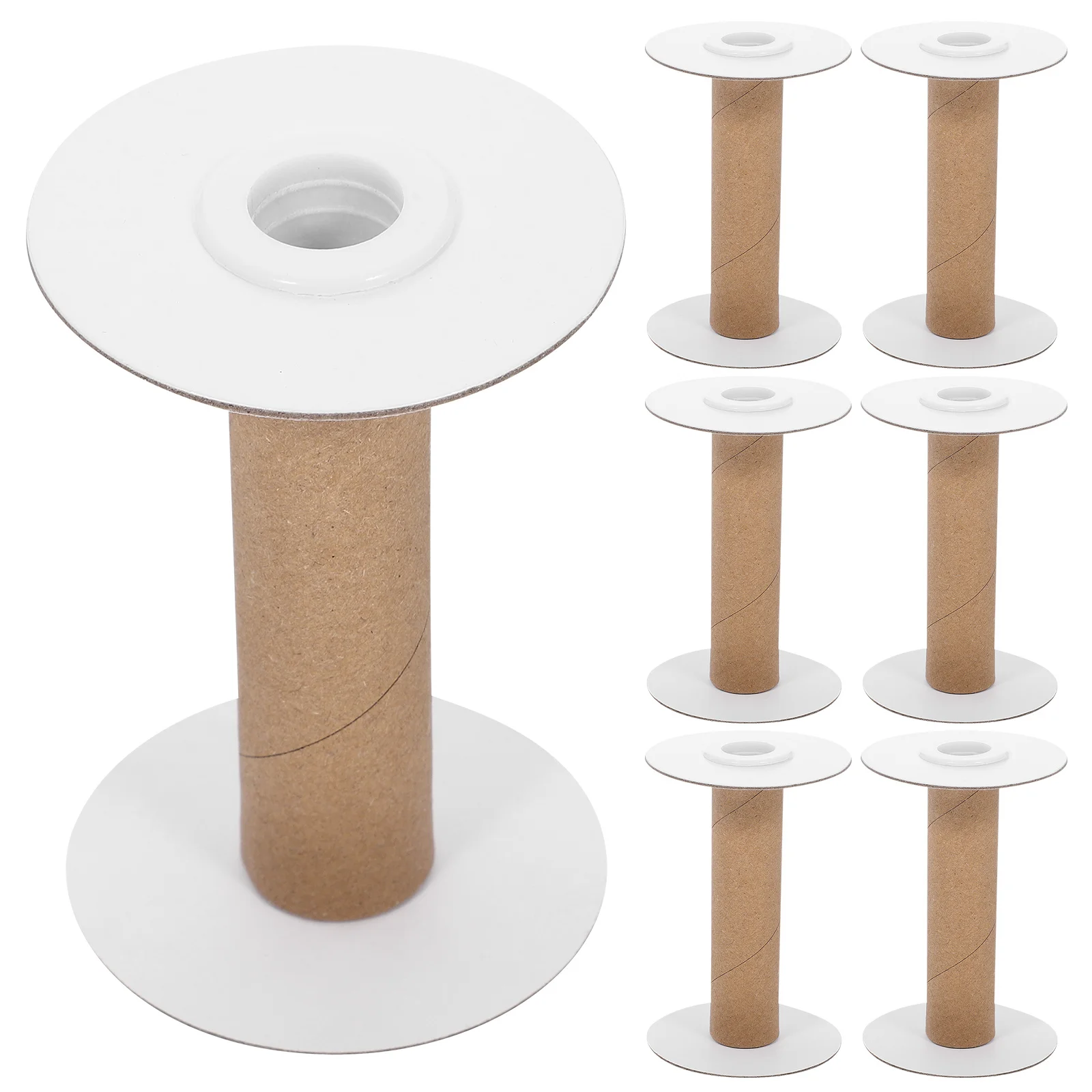 10Pcs Winding Spools Resistant Bobbins for DIY Sewing Thread Embroidery Craft Weaving Organizer Spool