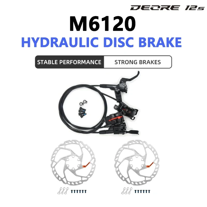 

MTB Mountain Bikes Brake M6120 4 piston Brake Hydraulic Disc Brake MTB BR BL-M6120 DEORE Brake