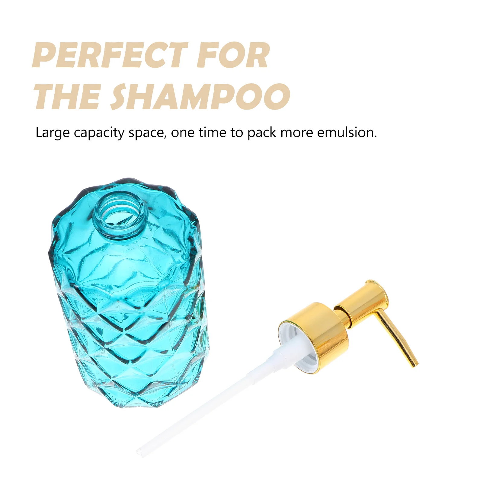 

3Pcs Press Pump Bottles Durable Empty Lotion Soap Dispensers Portable for Home Travel Bathroom Sub-Packaging Bottles