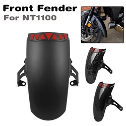 For Honda NT1100 NT 1100 2022 2023 2024 Motorcycle Front Fender Extender Mudguard Extension