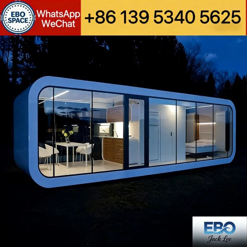 Expandable Container House 30ft Mobile Modular Design Low Cost Fast Install Luxury Setup for Hotel Office Resort Project
