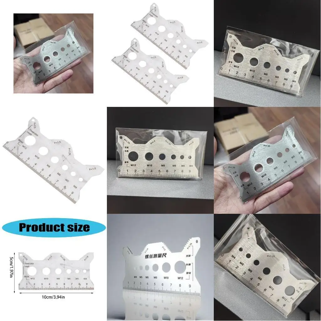 Q81C High Accuracy Double Language Thread Measuring Tool For Industrial Applications