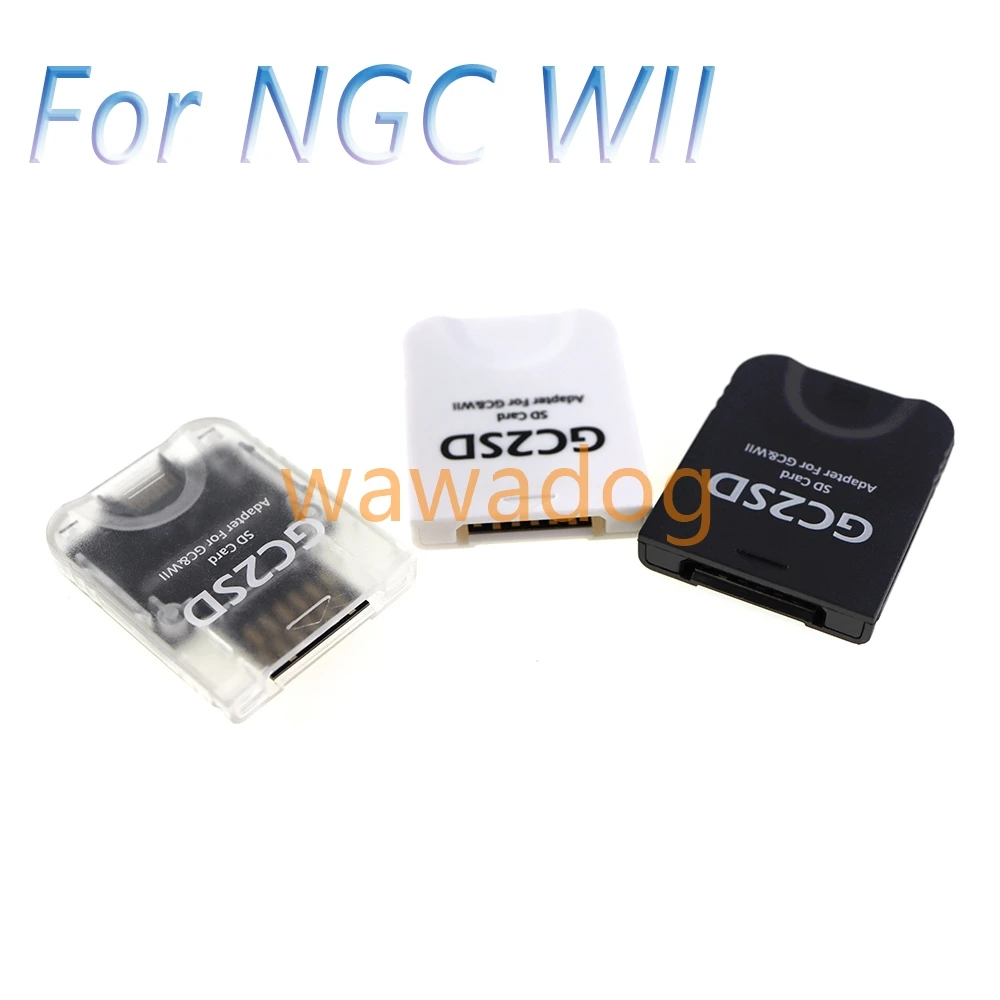 

10pcs For Nintendo Wii NGC GC2SD SD Memory Flash Card Card Reader Converter Adapter Console
