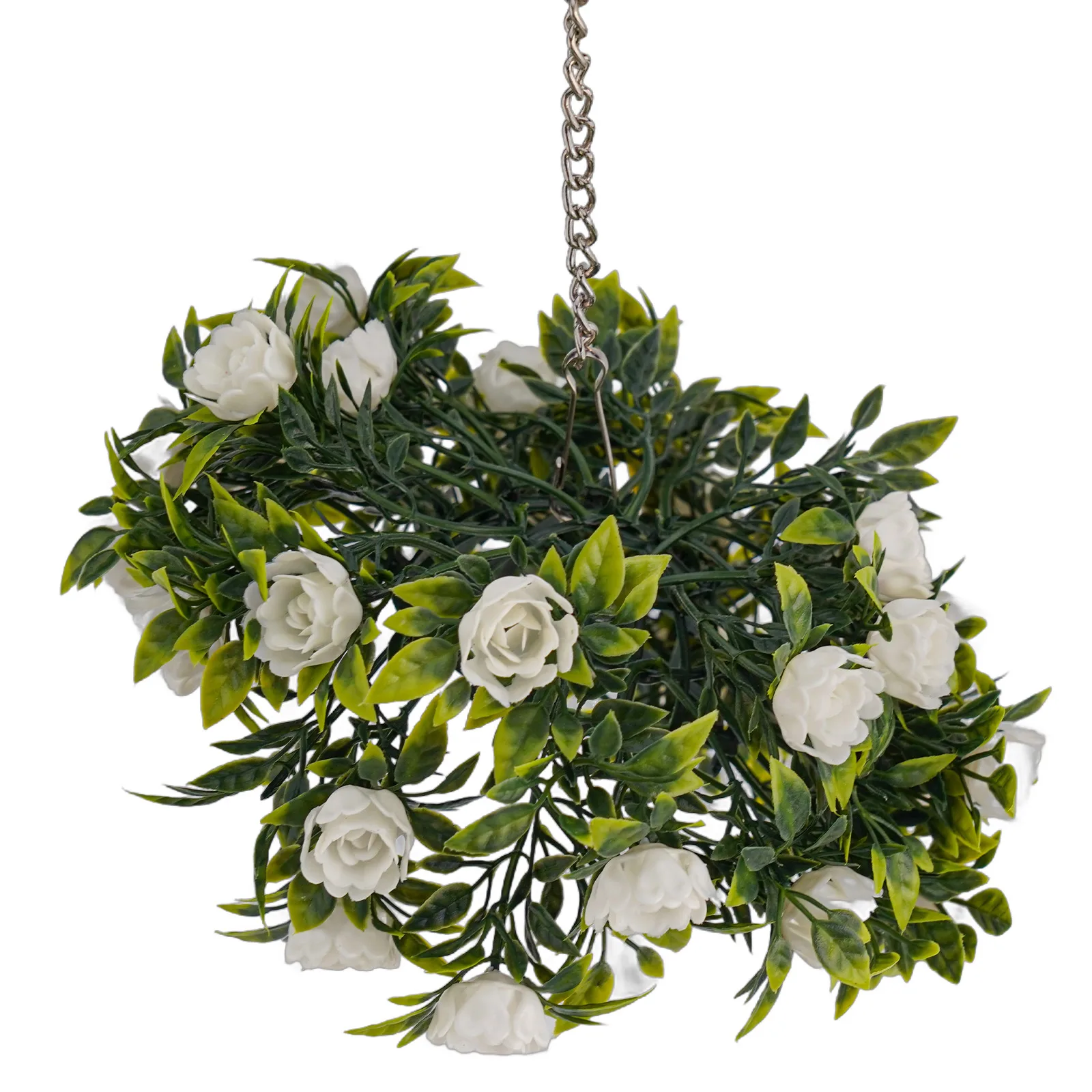 Plastic Flower Ball Topiary Hanging Basket for Home Garden Party Wedding Stage Decoration Indoor Outdoor Use Plastic
