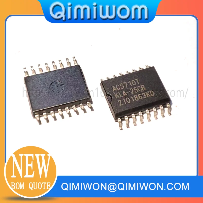 

1pcs/lot ACS710KLATR-25CB-T ACS710T ACS710TKLA-25CB ACS710 SOP16 Chipset 100% New&Original In Stock