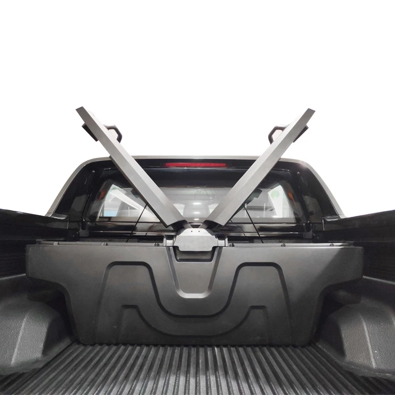 

Universal Double Door Hard Plastic Pickup Truck Tool Box Pickup with Larger Storage Spacecustom