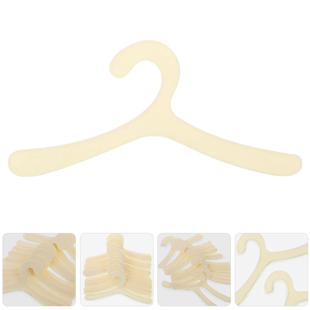 

12Pcs Pet Clothes Hangers Set Small Dog Cat Apparel Organizer Wardrobe Rack Durable ABS Material Clothes Hangers