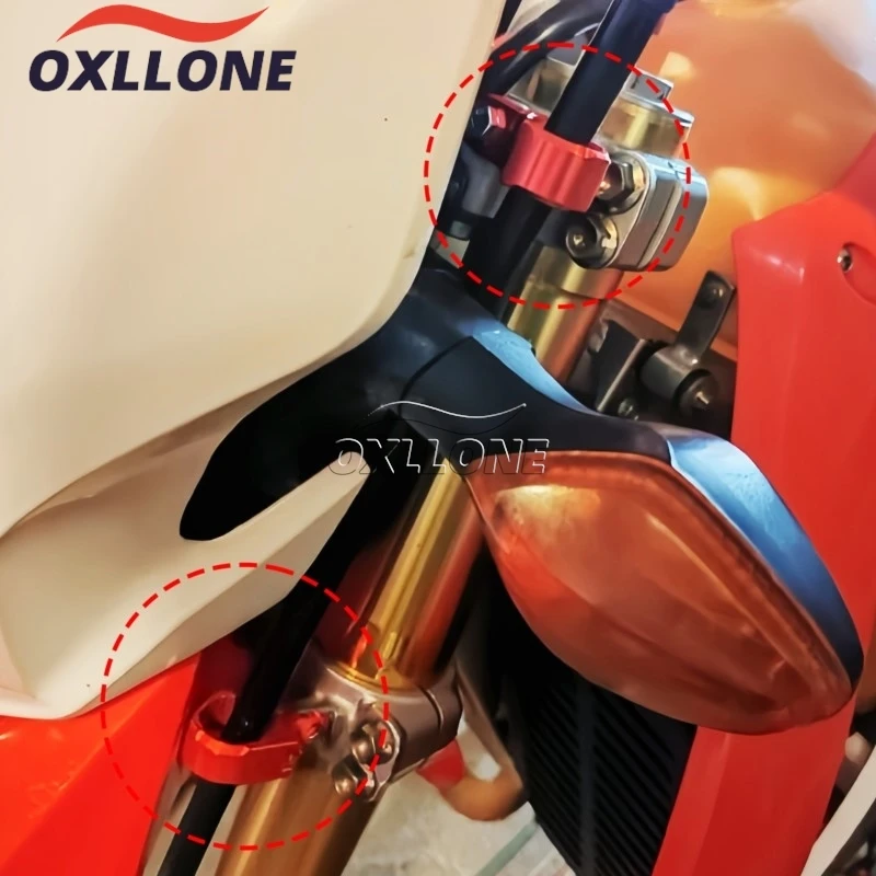 

For Honda CRF CRF250M CRF250L 250R CRF250RX CRF 450R CRF 450X CRF450RX Motocross Dirt Bike CNC Rear Brake Line Hose Clamp Holder