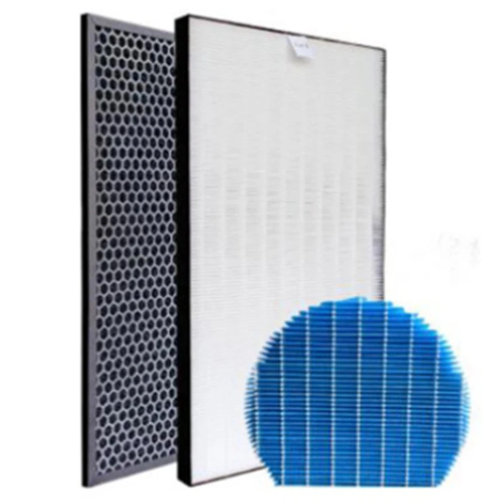 A95G 3PCS Fit for Air Purifier Filter -D50 -E50 -F50 HEPA Filter Activated Carbon Filter