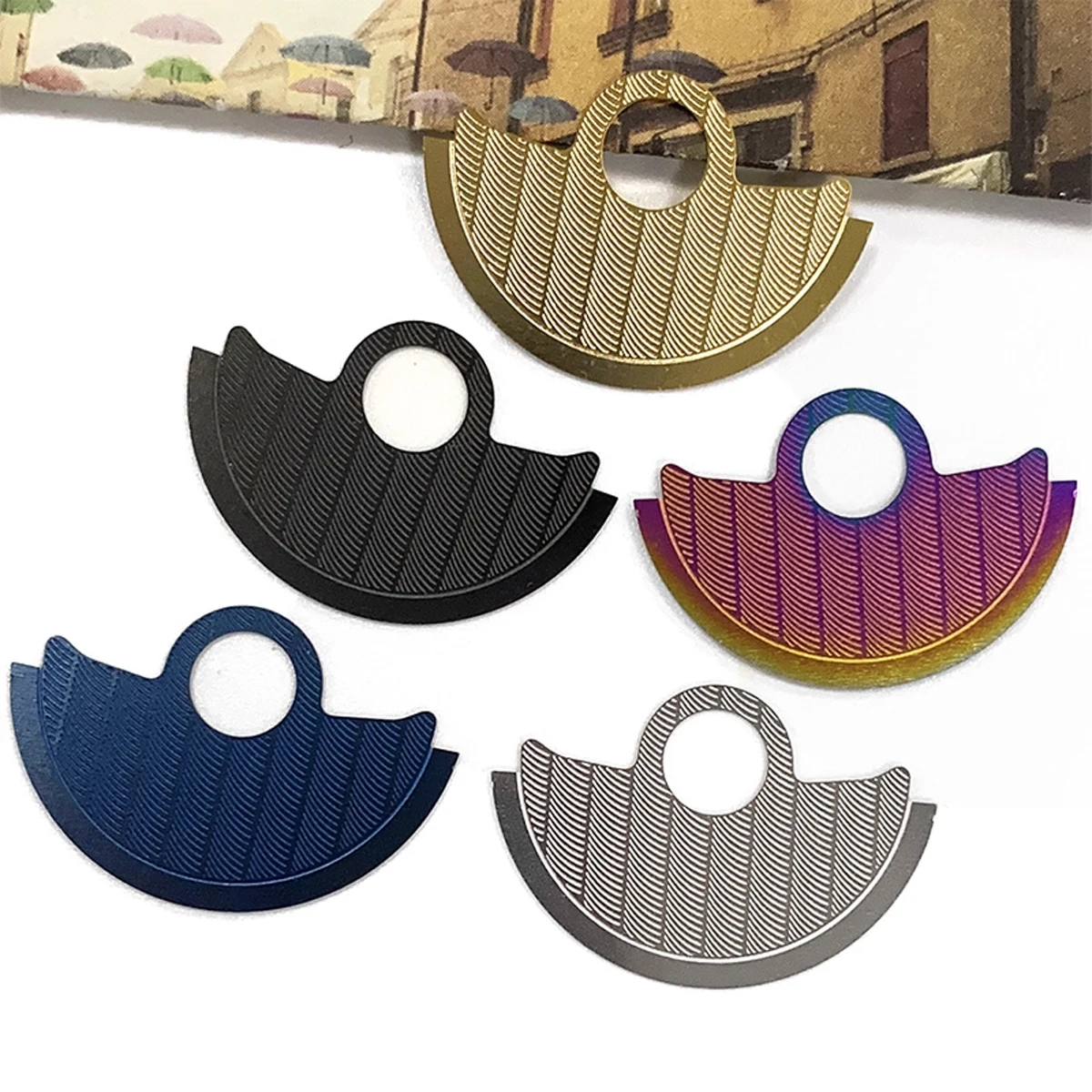 Parche de Metal con Rotor de martillo automático NH35 NH36, compatible con NH34 4R35 4R36 NH35 NH36 NH38 7S, protector de reparación Movt