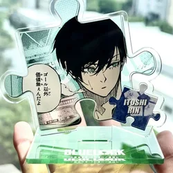 Rin Itoshi Acrylic Stand Figure BLUE LOCK Anime Peripheral Personality Unique Originality Bedroom Desktop Ornament Collection