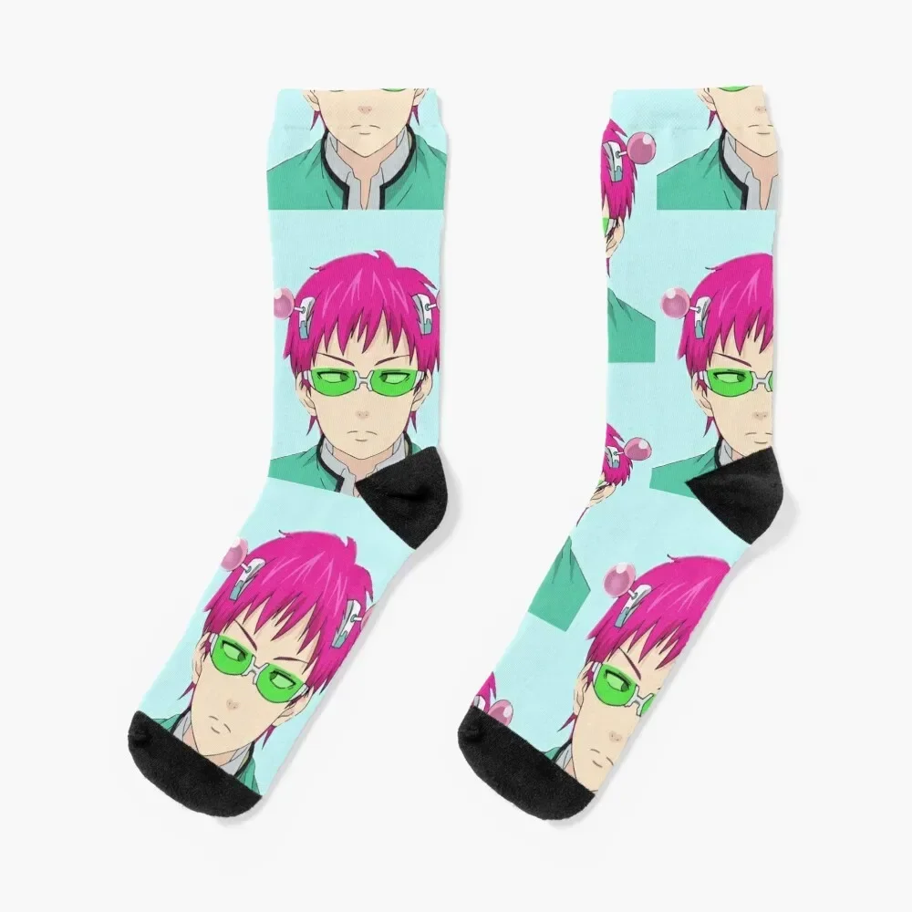 

Saiki K/ The Disastrous Life of Saiki K Themed Design Socks men cotton high quality Non-slip Ladies Socks Men's