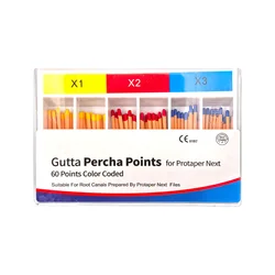 Pro Next Taper X1 Gutta Percha Point Dental Absorbent Paper Points X2 X3 X4 Dental Root Canal Absorption Endodontics Obturation