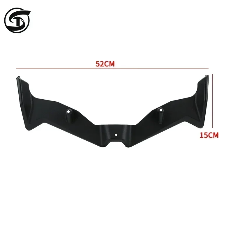 Motorcycle Accessories for Honda Pcx 125 160 PCX160 2021-2024 Modified Front Bird Beak Wing Guide Winglet Cover Front Spoiler - Image 2