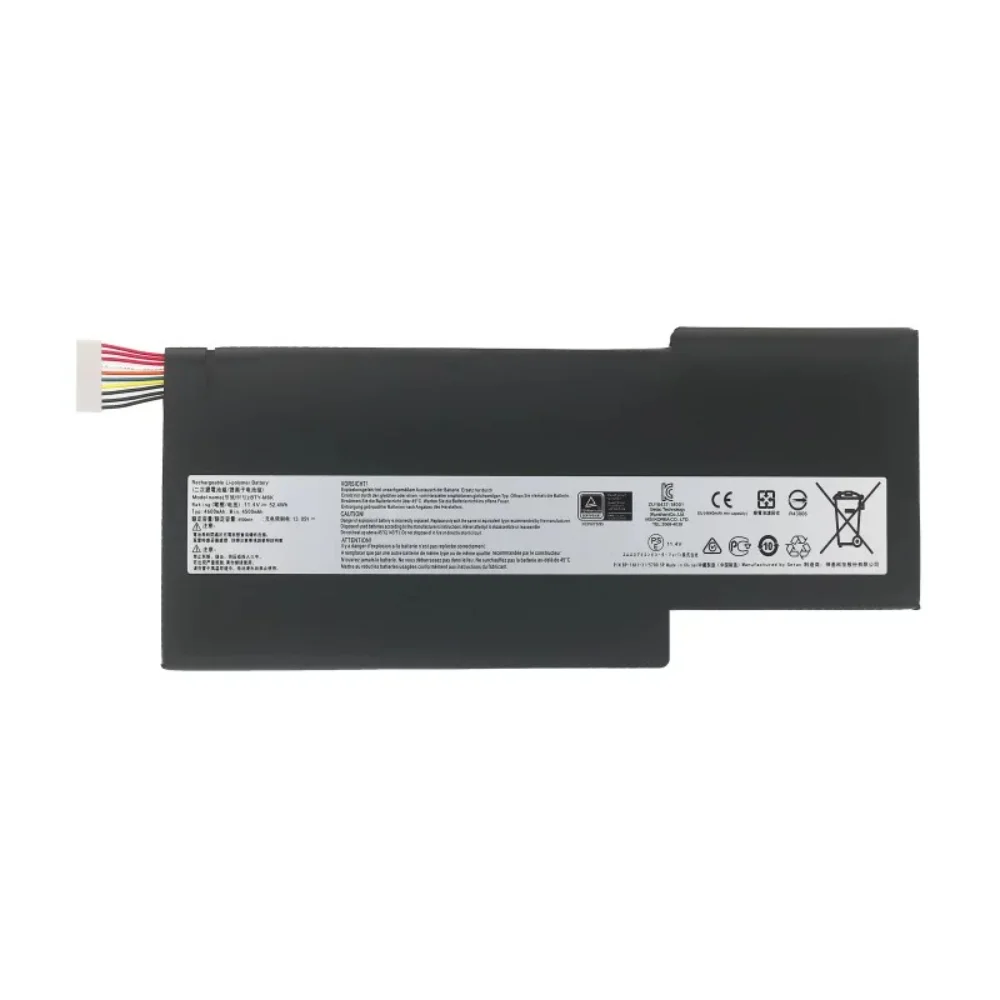 BTY-M6J 4600mAh Laptop Battery for MSI GS63VR GS73VR 6RF-001US BP-16K1-31 MS-17B1 MS-16K2 9N793J200 11.4V TabletReplace Battery