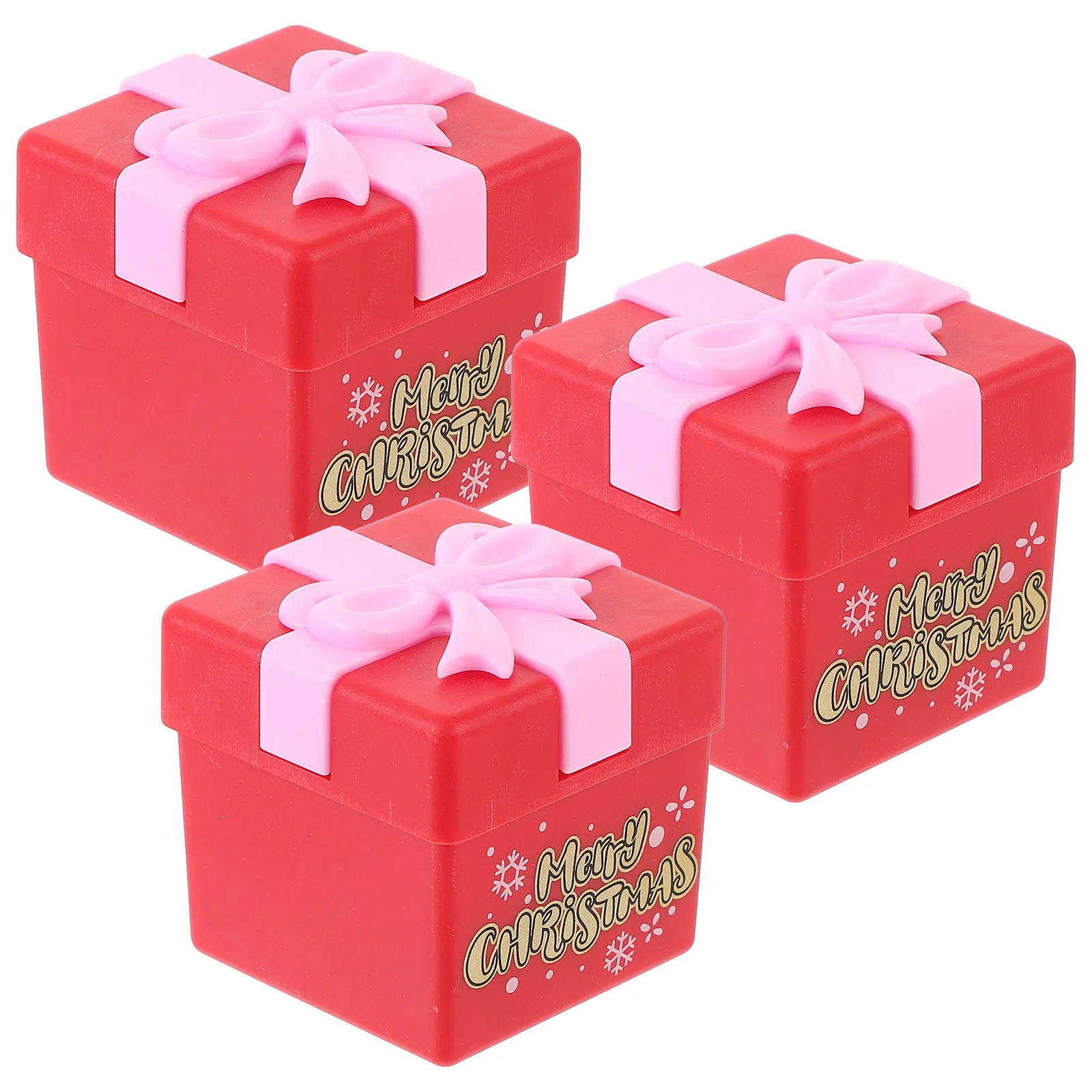 3Pcs Xmas Wind Up Clockwork Creative Decorative Xmas Party Gift Funny Christmas Walking Novelty Plaything Wind Up Toys